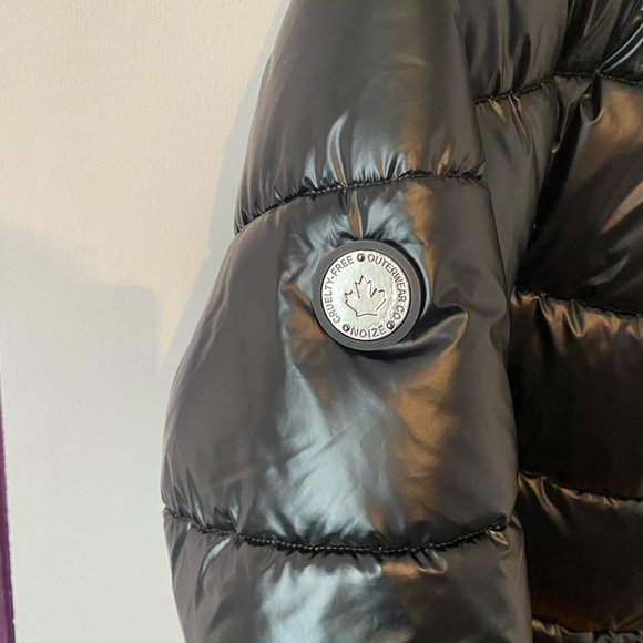 Delilah black coat  -  Manteau noir Delilah - Picture 1 of 5